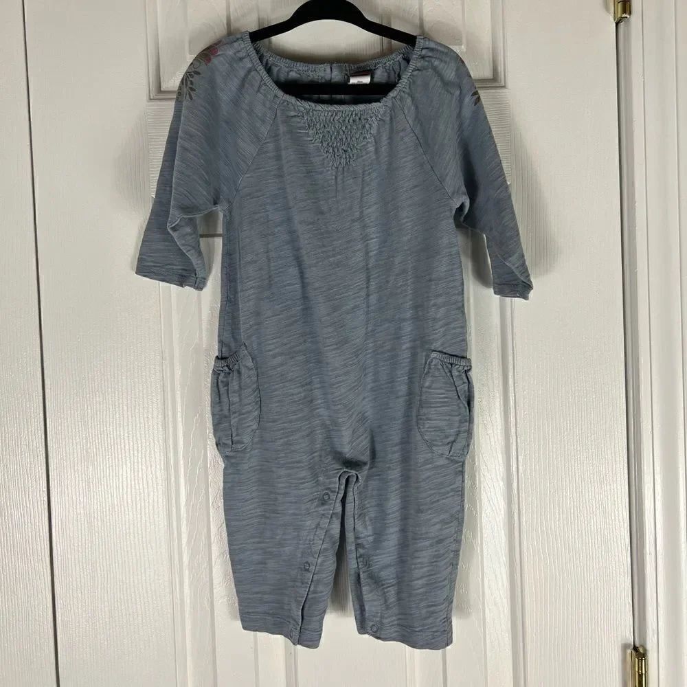 Tea Collection Girls Romper Size XS 3/6m